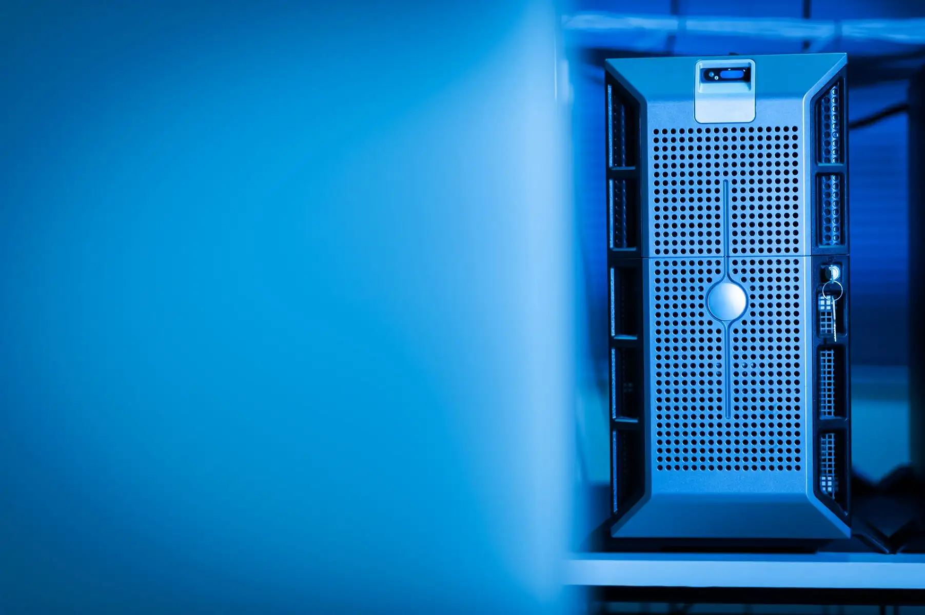 Data center infrastructure supporting AI computing power (representative image)